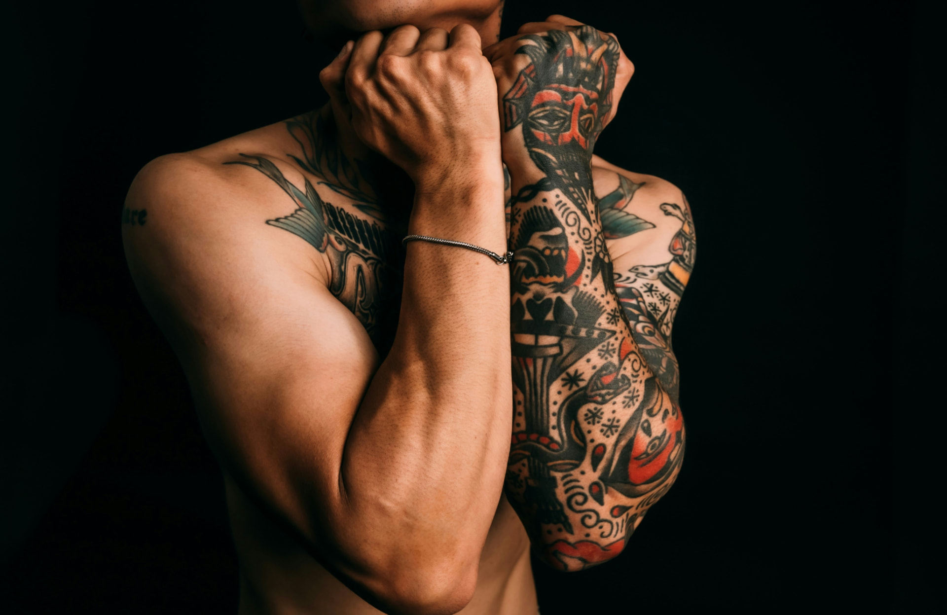 Healed japanese tattoo by Yuki Tanabe